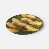 Hypholomaのfasciculareのきのこの紙皿 ペーパープレート (アングル)