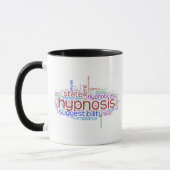 hypn単語芸術賃借り マグカップ (左)