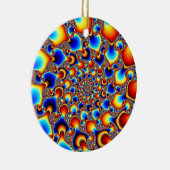 Hypn0sis – フラクタルアート セラミックオーナメント (右)