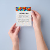 Hypn0sis – フラクタルアート チラシ (手)