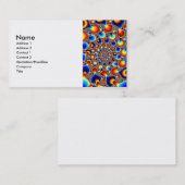 Hypn0sis – フラクタルアート 名刺 (正面/裏面)