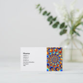 Hypn0sis – フラクタルアート 名刺 (スタンド正面)