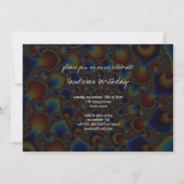 Hypn0sis – フラクタルアート 招待状 (裏面)