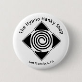Hypno Hanky Shop Hypnosis Everywhereロゴボタン 缶バッジ (正面)