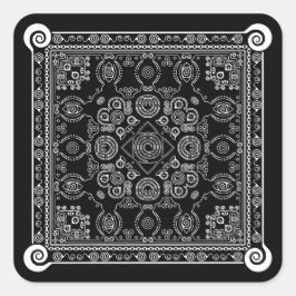 Hypno Hanky Spiral Bandana、ハンカチーフシール スクエアシール