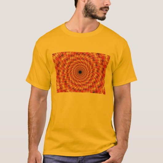 Hypno Orb – フラクタルTシャツ Tシャツ (正面)