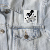 Hypnobloodflowers I 缶バッジ (インサイチュ)