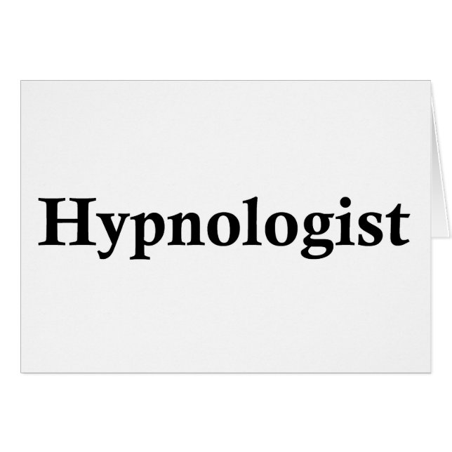 Hypnologist (正面横)