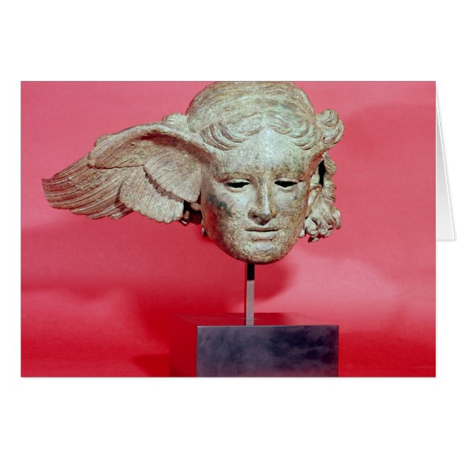 Hypnosの頭部、古代ギリシャ文化のオリジナルのコピー (正面横)