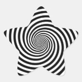 Hypnosis Spiral 星シール (正面)