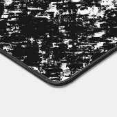 Hypnotic Abstract Black And White Modern Art  デスクマット (コーナー)
