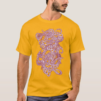 Hypnotic Amorphous Phantasmagoric Modern Groovy Tシャツ