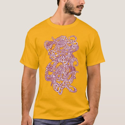 Hypnotic Amorphous Phantasmagoric Modern Groovy Tシャツ (正面)