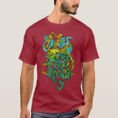 Hypnotic Amorphous Phantasmagoric Modern Groovy  Tシャツ (正面)