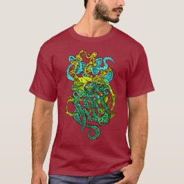 Hypnotic Amorphous Phantasmagoric Modern Groovy  Tシャツ