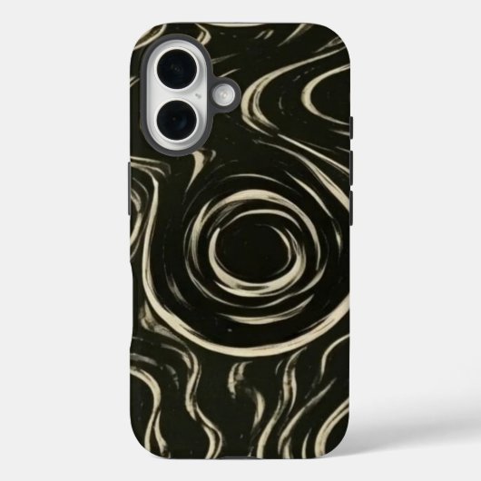 Hypnotic Eye Swirl Phone Case Case-Mate iPhoneケース (裏面)