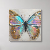 Hypnotic Floral Color Flow Close-Up キャンバスプリント (正面)