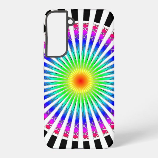 Hypnotic Flower Samsung Galaxyケース (裏面)