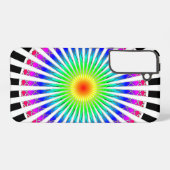Hypnotic Flower Samsung Galaxyケース (裏面横)