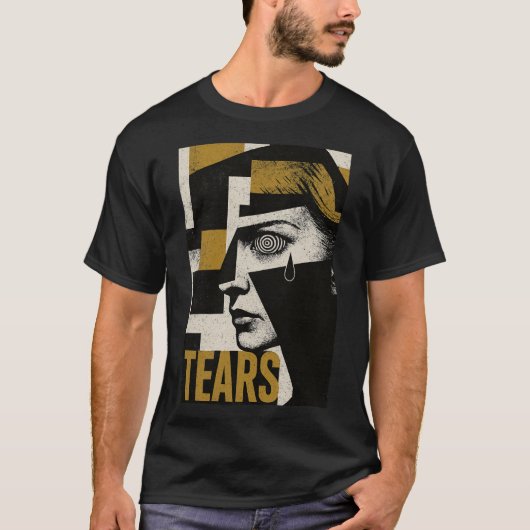 Hypnotic Tears: Abstract Emotion Tシャツ (正面)