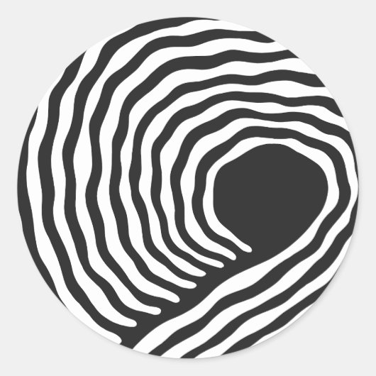 Hypnotic Wave ラウンドシール (正面)