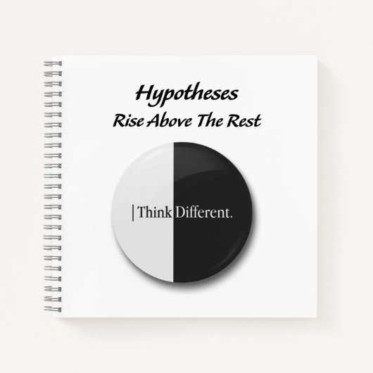 "Hypotheses: Rise above the rest: motivational  ノートブック (正面)