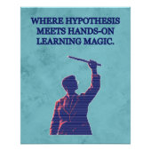 Hypothesis Meets Hands-On Learning Science Magic ポスター (正面)