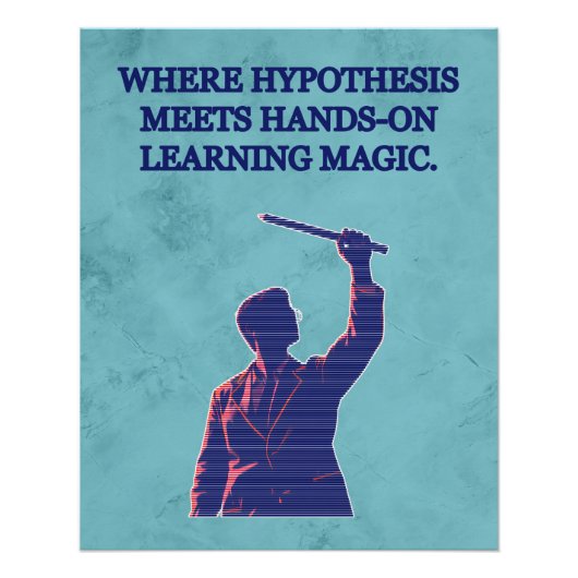 Hypothesis Meets Hands-On Learning Science Magic ポスター (正面)