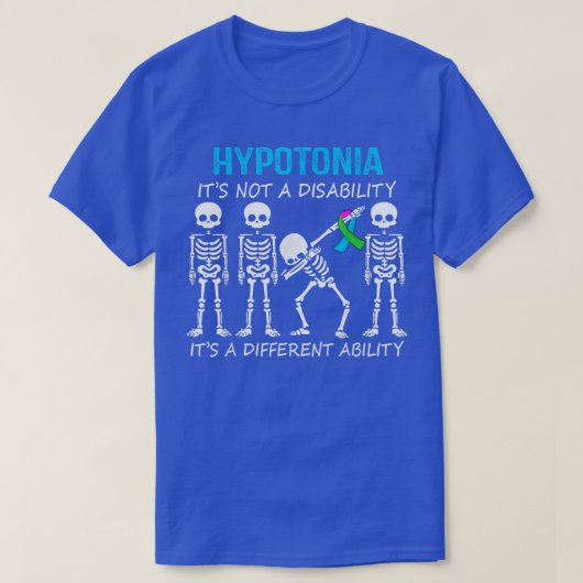 Hypotonia Shirt Dabbing Skeleton It 違う's A Tシャツ (デザイン正面)