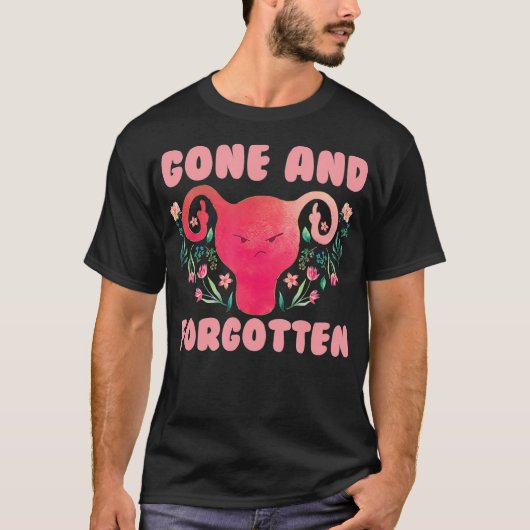 Hysterectomy Recovery  Surgery Removal Angry Uteru Tシャツ (正面)