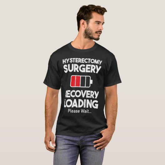 Hysterectomy Surgery Recovery Loading  Uterus Remo Tシャツ (正面フル)