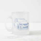 Hyuの起源Sdn 2009年+ フロストグラスマグカップ (左)