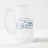 Hyu IX35 2011年 フロストグラスビールジョッキ (左)