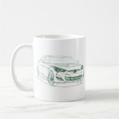Hyu Veloster 2012年 コーヒーマグカップ (左)