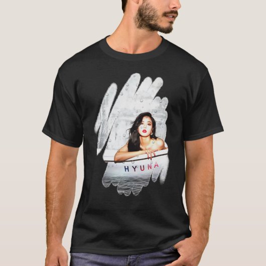 Hyuna(현아)、4分、Kpop Star Tシャツ (正面)