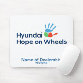 Hyundai Hope On Wheels オーダーメイドマウスパッド マウスパッド (マウス)
