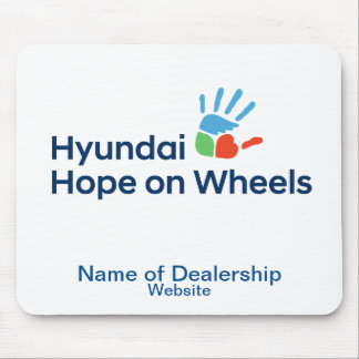 Hyundai Hope On Wheels オーダーメイドマウスパッド マウスパッド