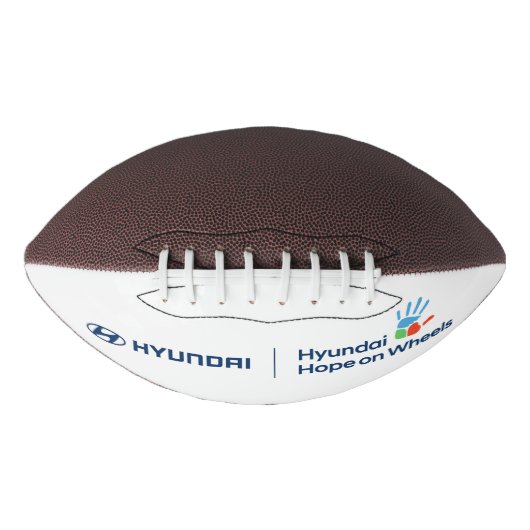 Hyundai & Hope on Wheels パドル アメリカンフットボール (正面)