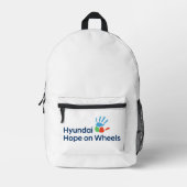 Hyundai Hope on Wheels Backpack プリントバックパック (正面)