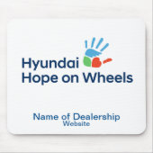 Hyundai Hope On Wheels Customizable Mousepad マウスパッド (正面)