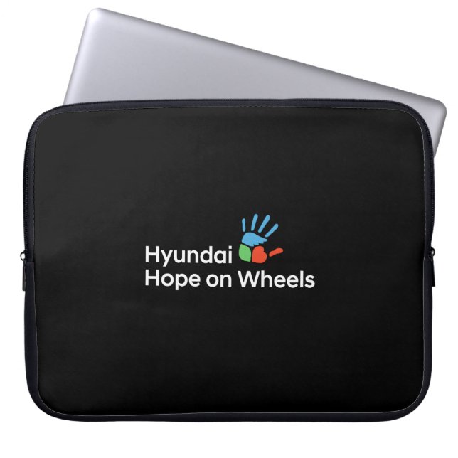 Hyundai Hope on Wheels Laptop Sleeve ラップトップスリーブ (正面)