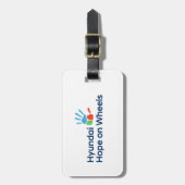 Hyundai Hope on Wheels Luggage Tag ラゲッジタグ (正面縦)