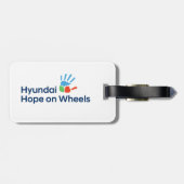 Hyundai Hope on Wheels Luggage Tag ラゲッジタグ (裏面横)