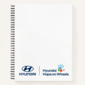 Hyundai & Hope on Wheels Notebook ノートブック (正面)