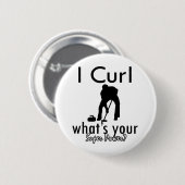 Iあなたの軍事大国はであるものカールします 缶バッジ (正面&裏面)