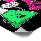 Iあなたは考えおたくおもしろい先生 ポスター (角)