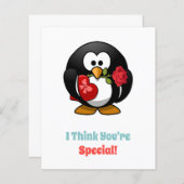 Iあなたは考えスペシャルペンギンハート (正面/裏面)