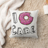 Iおもしろいなドーナツ心配 クッション (ブランケット)