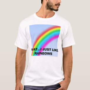 … Iがちょうど虹を好む何、虹 Tシャツ