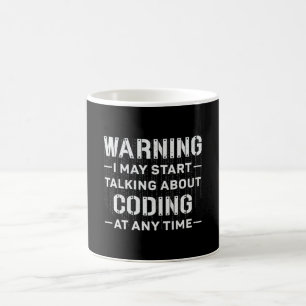 Iが警告Medical Coder Hospitalのコーディングを開始する可能性がある コーヒーマグカップ